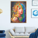 5D DIY Special Shaped Diamond Painting Beauty Pattern Cross Stitch Ornament