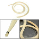 Violin Bow Hair Horse Hair for Violin Bow Parts Unbleached White 74cm Long New