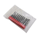 11pcs Tamper Proof Magnetic Screwdriver Drill Bit Hex Torx Flat Head Bits