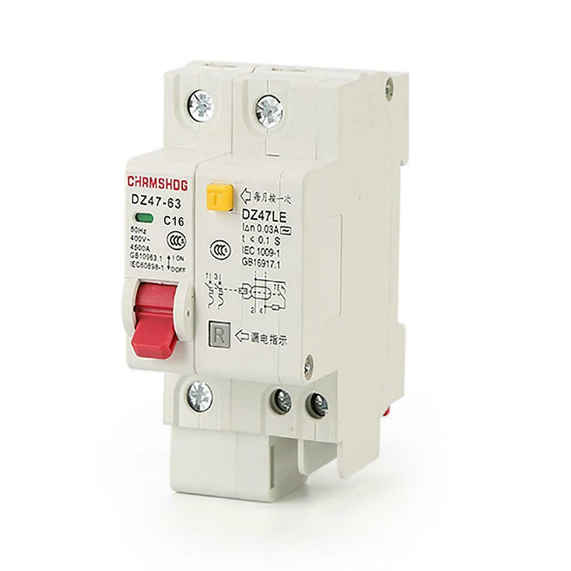 Dz47le-63 RCCB 1P+N Residual Current Circuit Breaker Leakage Protector (16A