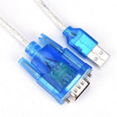 USB To RS232 Serial Port 9 Pin DB9 Cable Serial COM Port Adapte Cable ConveS Bj