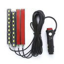 Car Decorative Light Lamps LED4x9 LED Red Charge Interior Accessories Foo VTE