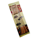 12PCS Barbecue Skewers With Wooded Handle Kabob