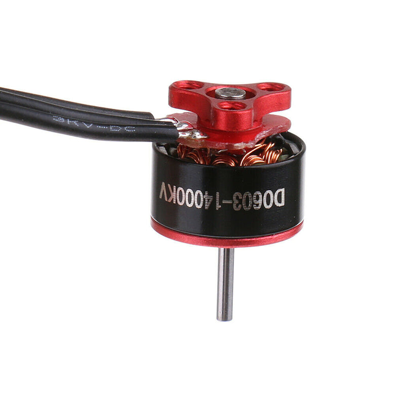 D0603 14000KV Micro Brushless Motor 1-2S for QAV250 Drone Aircraft Accessory