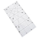 1Pc patchwork ruler quilting tools acrylic material transparent ruler scale LJ