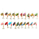 30 X Metal Mixed Spinner Fishing Lure Pike-Salmon Baits Bass Trout Fish Hoo E6B3