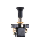 High performance On-Off Long Push Pull Switch 12V Screw Terminals ChME