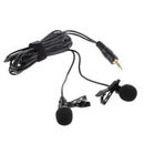 Black Professional Lavalier Lapel Microphone Mic for Mobile Phone Record New