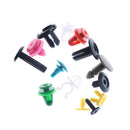 200x/bag Various Car Plastic Rivet Auto Fasteners Push Pin Bumper Fender Pane!E