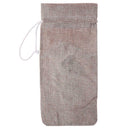 Cute Snowman Christmas Red Wine Bottle Cover Bag Table Dinner Decor (Beige)