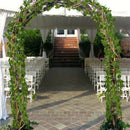 12 x artificial plants of vine false flowers ivy hanging garland for the we I6C2