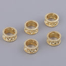 5pcs Necklace Bracelets Tube Bead Anklets Making Accessory Loose Spacer Bead