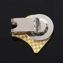 Magnetic cap clip removable metal golf one putt aiming ball marker set yell