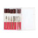 6Pcs 3/32' Cuticle Clean Nail Drill Bit Set Rotary Burr Nail File Drill Bits