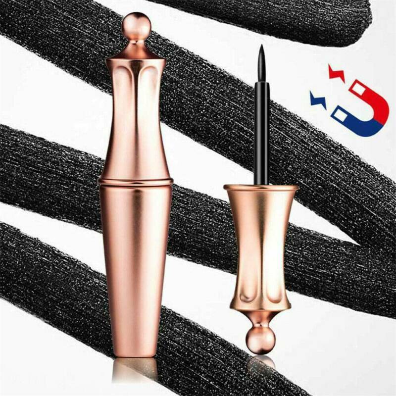 Waterproof Magnetic Eyeliner with 5 Pairs Eyelashes and Tweezer Long Lashes Hot