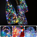 2m 20 LED Christmas Fairy Light String with Button Battery Box (4 Colors) A