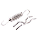 4x Motorcycle Exhaust Mounting Springs Kit Fully Rotatable 64MM Stainless S Z7E9
