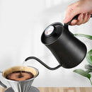 Gooseneck Coffee Kettle Hand Drip Integrated Thermometer Pour Over Kettle 400ml