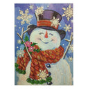 5D Full Drill Snowman DIY Diamond Painting Cross Stitch Art Home Christmas- R4M1