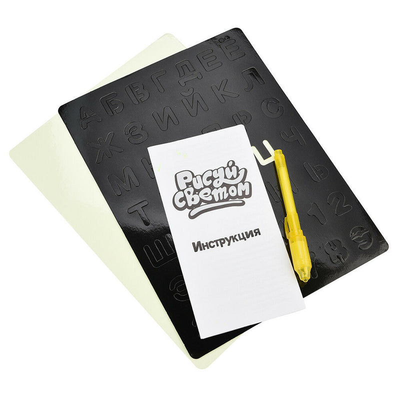 Puzzle Drawing Toys Sketchpad Children Drawing Board Graffiti Fluorescent