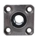 8mm Inner Diameter Square Flange Linear Motion Bushing Ball Bearing LMK8UU D4M5