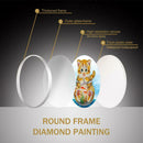 Cat Mural Pink Tassels DIY Diamond Painting Special Shape Drill Home Decor