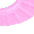 Adjustable Baby Kids Shampoo Cap Bath Shower Cap Hat Wash Hair Shield Pink