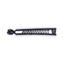 Women Bling Rhinestone Decor Black Hair Holder Clip Banana Barrette:Black + Y2A7