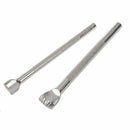 20pcs Leather Hand Tool Metal Stamping Seal Caulker Handle leather Work R2T3