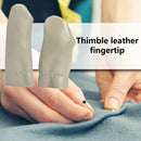 2pcs/set Thumb Index Cots Finger Thimble Fingertip Guard Sewing Craft Accessory