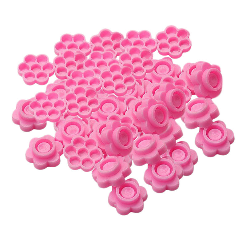 100x Eyelash Extensions Adhesive Glue Holder Lash Stand Supplies Tools