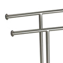 Double Hand Towel Tree,2 Towels Holder and Accessories Stand for Bathroom V