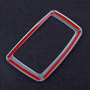 2x ABS Chrome Rear Make-up Mirror Frame Trim Fit For BMW 7 Series F01 F02 10-15