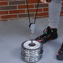 1PCS Mute Silent Wheel with Dual Bearings ,Stainless Steel Hanging Wheel Mu