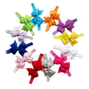 12pcs Girls Baby Children Satin Headband Hw Band Accessories
