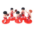 5pcs/set anime slam dunk cake topper sakuragi hanamichi basketball cake decor Gw