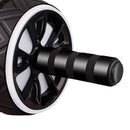 Abdominal Steel Exercise Wheel Fitness Strength Stomach Training Roller White