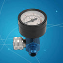Digital Spray Paint Gun Regulator Air Pressure Gauge 1/4inch 0-140PSI/10Bar