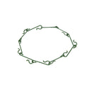 10X Small Green Christmas Ornament Tree Hook Decoration Hanger Wire LEPLES
