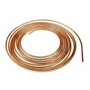 25ft Copper Steel Brake Clutch Oil Hose Line Pipe Tubing Kit Fittings H9Y4
