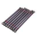 8pcs Aluminum Axle Link Pulling Rod 130/125/115mm for Axial SCX10 RC Crawler