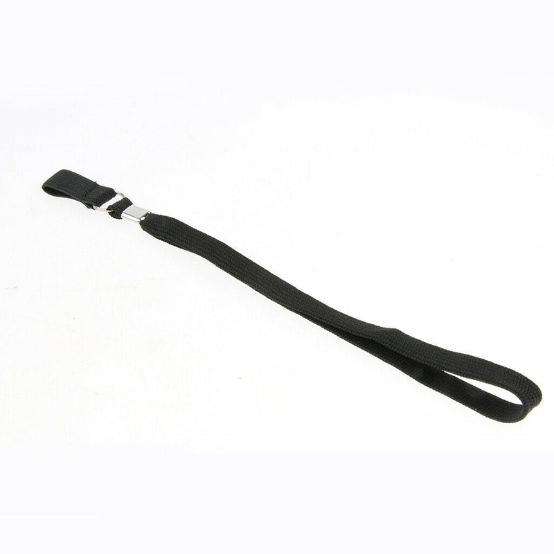 6x Durable Nylon Walking Stick Ropes Hand Wrist Straps Anti Lost Black 24cm