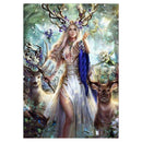5D Diamond Painting Embroidery DIY Cross Stitch Home Decor Gift(Deer Spirit