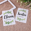 12pcs 1-12 Baby Monthly Stickers Pregnant Women Milestone Memory Photo Prop A