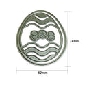 1pc Colored Egg Cutting Dies Stencil Scrapbook Photo Embossing Paper Craft A