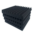 6 Pack 30 X 30 X 5 cm acoustic sound foam studio panels 10 sharp wedges - R R9R6