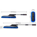 Car Adjustable Telescopic Detachable Wiping Soft Chenille Mop Cleaning Wash