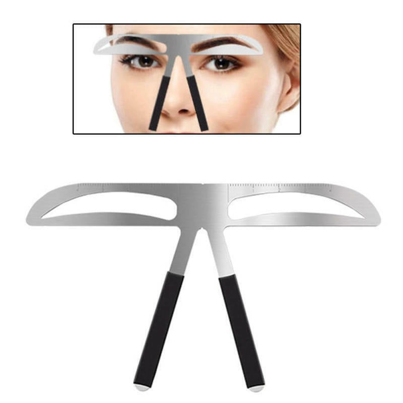 Eyebrow Positioning Ruler Adjustable Ruler Kit Symmertrical Balance Stencil Tool