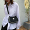 Daisy Underarm Shoulder Bag Multi-function Women Messenger Handbag (Black)