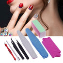15pcs/set Nail Art Tips Tool Kits Nail Art UV Gel Brush Files Kit Manicure